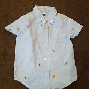 Janie and Jack button down shirt